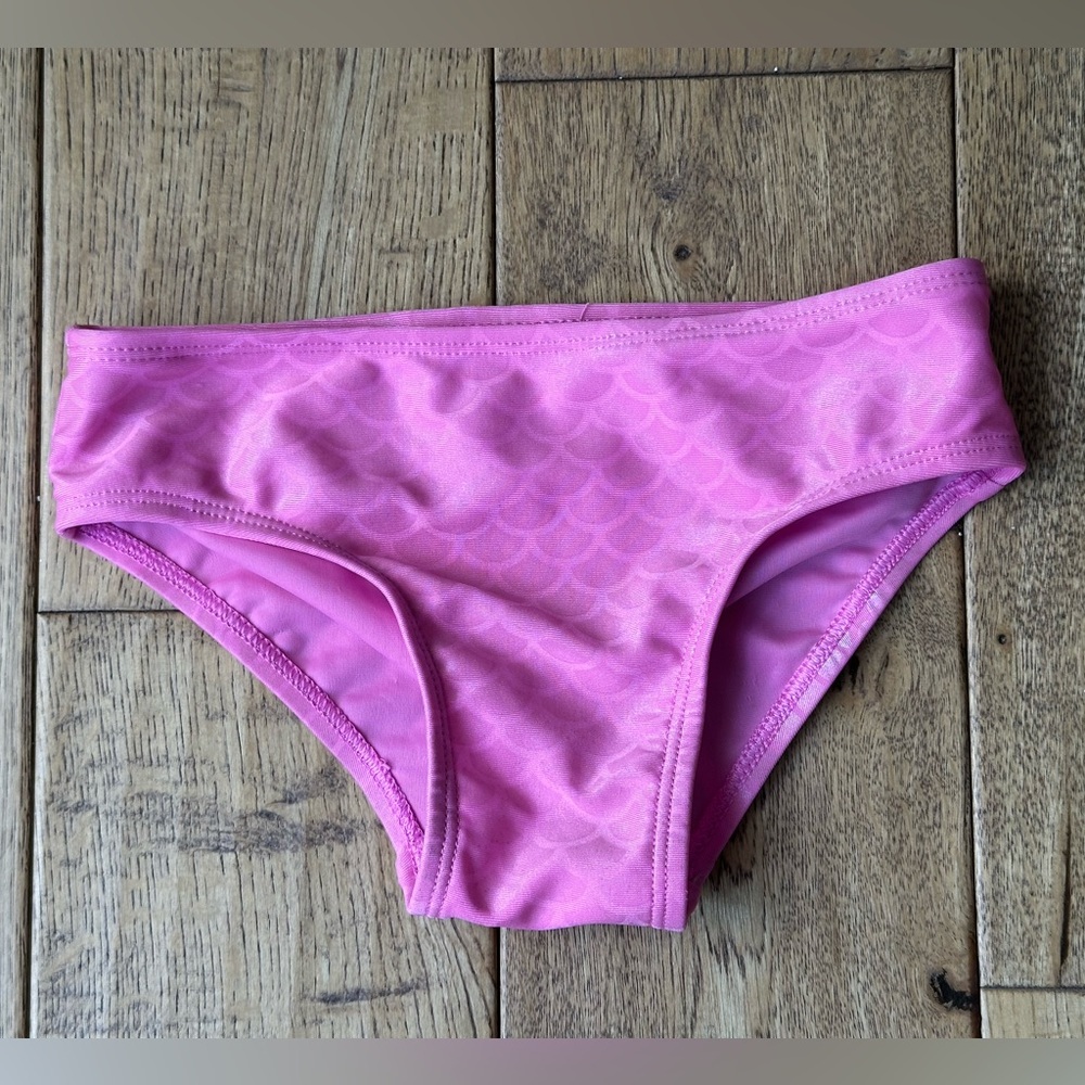 Floatimini Pink Mermaid Vibes 3-Piece Swimsuit size 5 - Picture 7 of 11